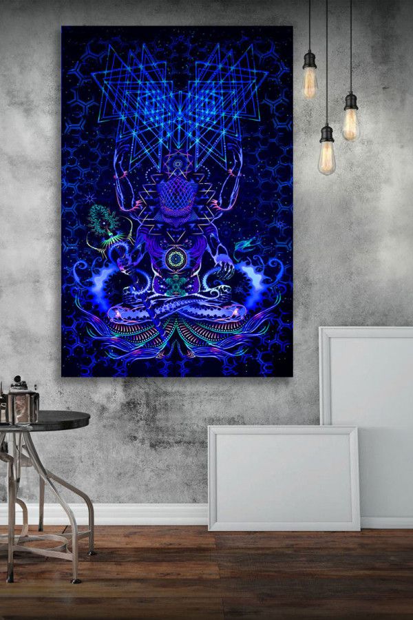 Флуоресцентный настенный декор «Macrocosm»