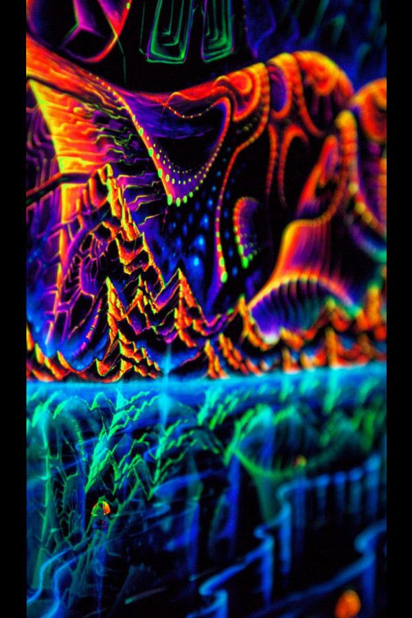 Флуоресцентный настенный гобелен Terra