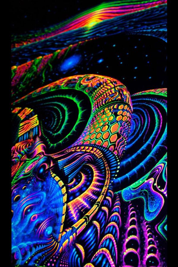 Флуоресцентный настенный гобелен Terra