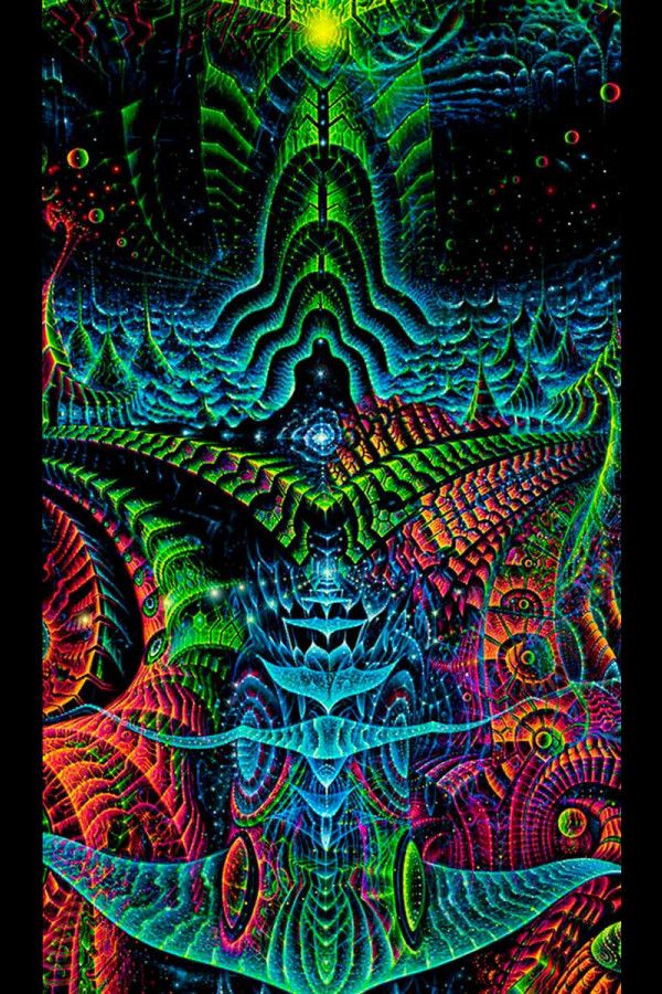 Психоделический гобелен «Searching Myself»