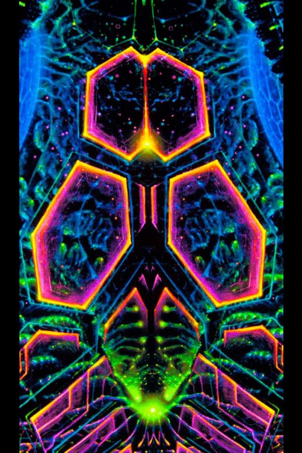 Настенный фрактальный фон «Rising Energy»