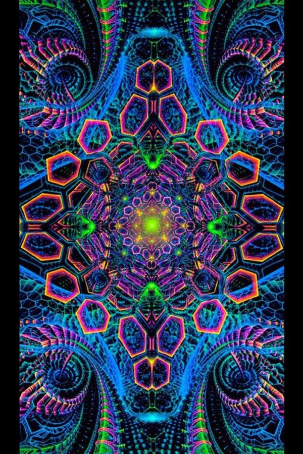 Настенный фрактальный фон «Rising Energy»