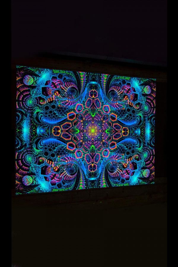 Настенный фрактальный фон «Rising Energy»