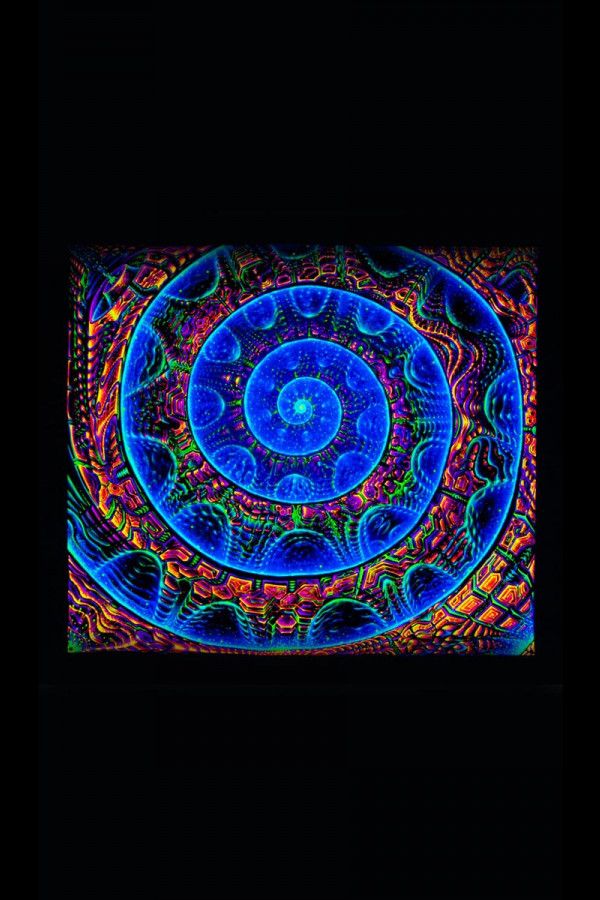 Настенный триповый арт декор «Infinity Levels»