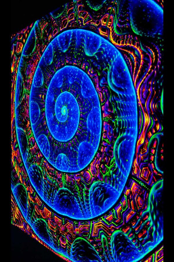 Настенный триповый арт декор «Infinity Levels»