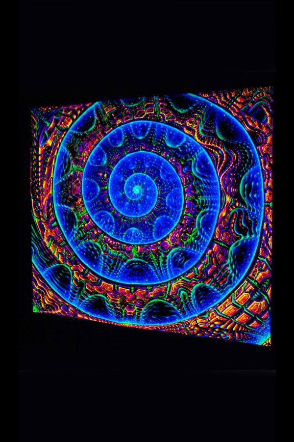 Настенный триповый арт декор «Infinity Levels»