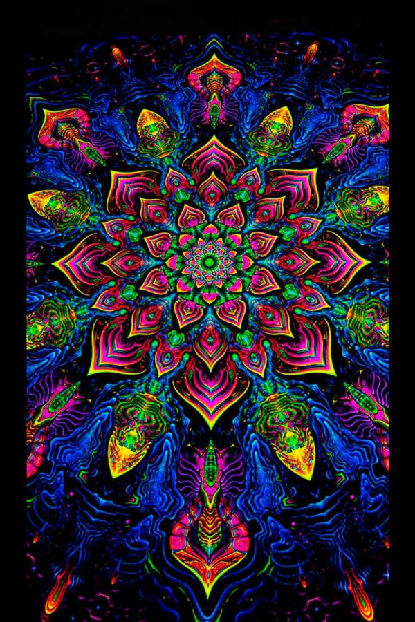 Авторское полотно мандала «Impressive Awakening»