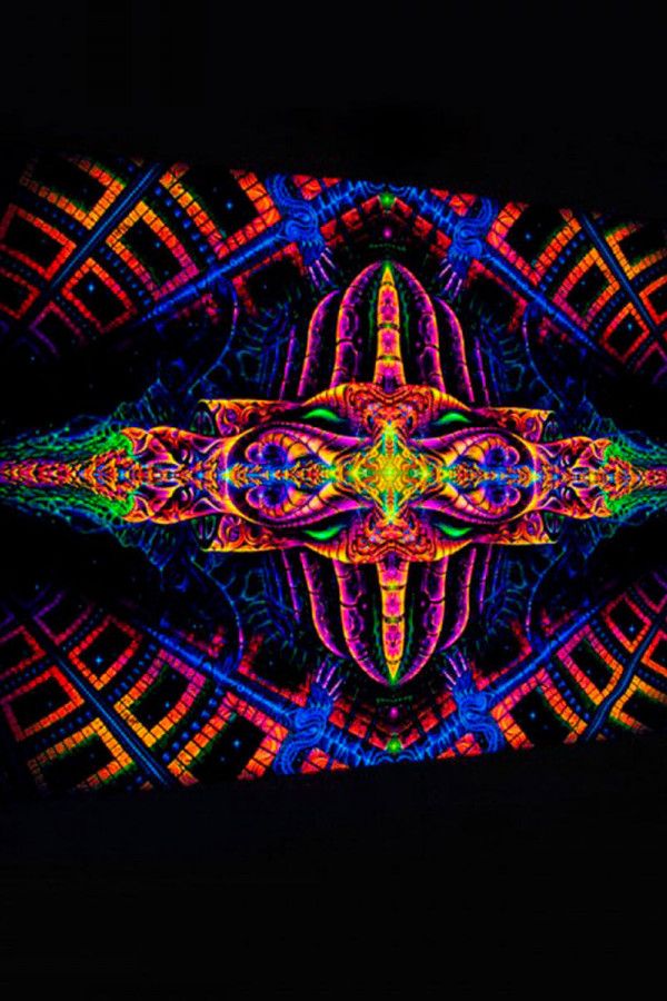Флуоресцентное полотно для фестивалей «Vajraforming»