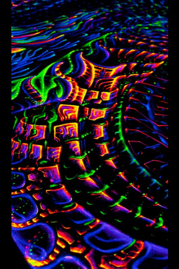 Настенный психоделический гобелен «Creativity»