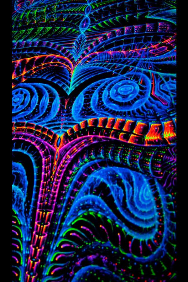 Визионерский психоделический гобелен «BasicBioLogic»