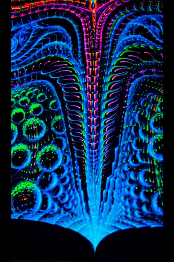 Визионерский психоделический гобелен «BasicBioLogic»