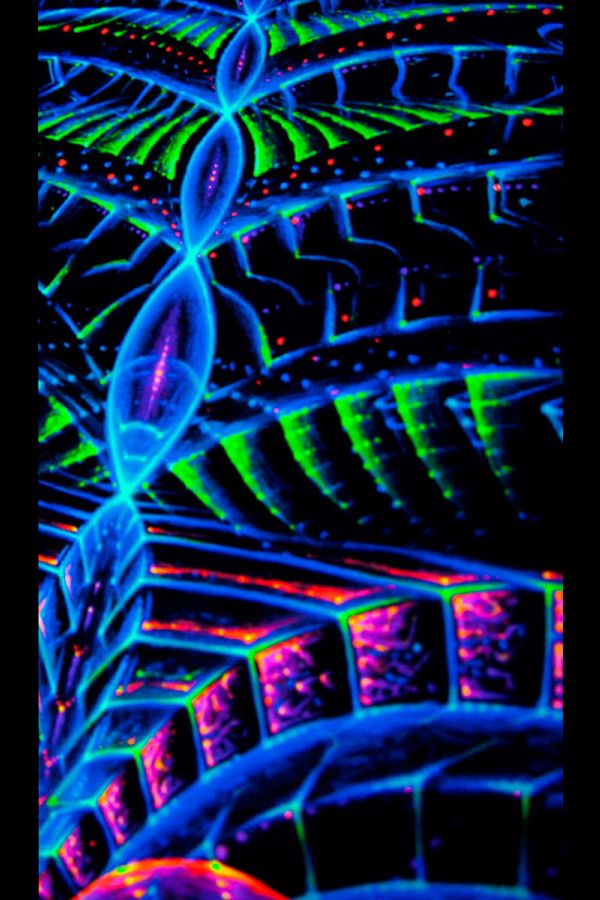 Визионерский психоделический гобелен «BasicBioLogic»