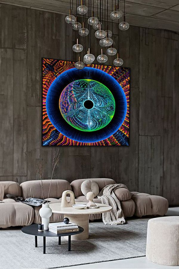 Настенное флюрное полотно «Dancing Koan»