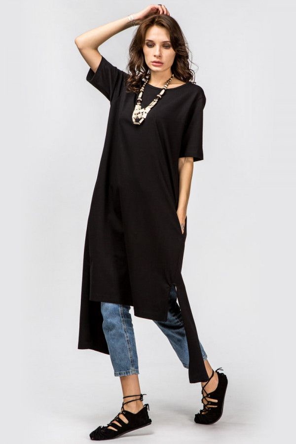 Двусторонняя накидка черная Нерина