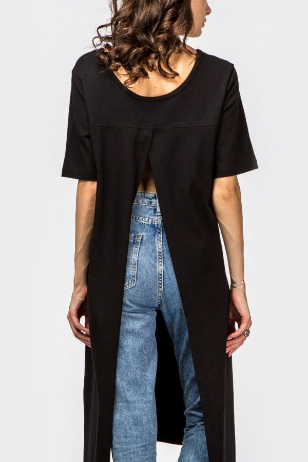 Двусторонняя накидка черная Нерина