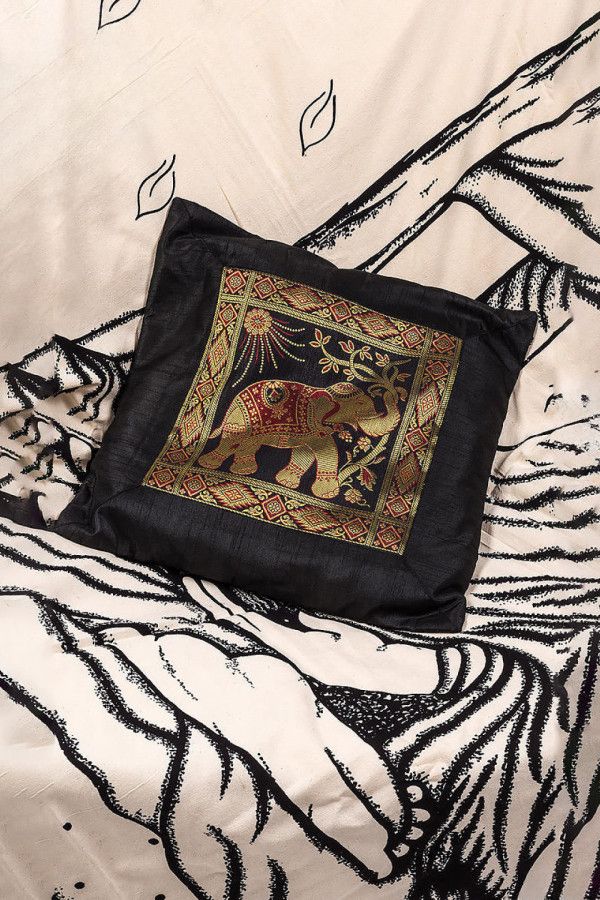 Декоративная наволочка из Индии «Ganesh»