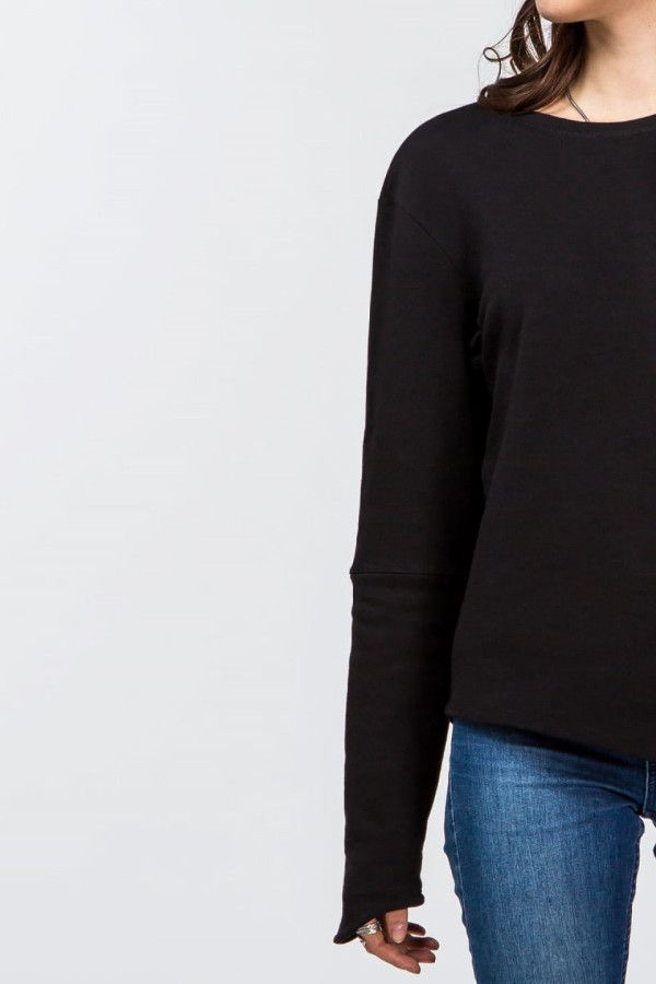 Черная женская кофта Синдх