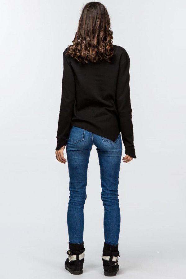 Черная женская кофта Синдх