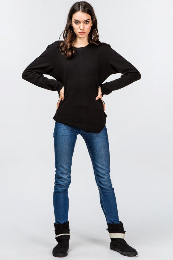 Черная женская кофта Синдх