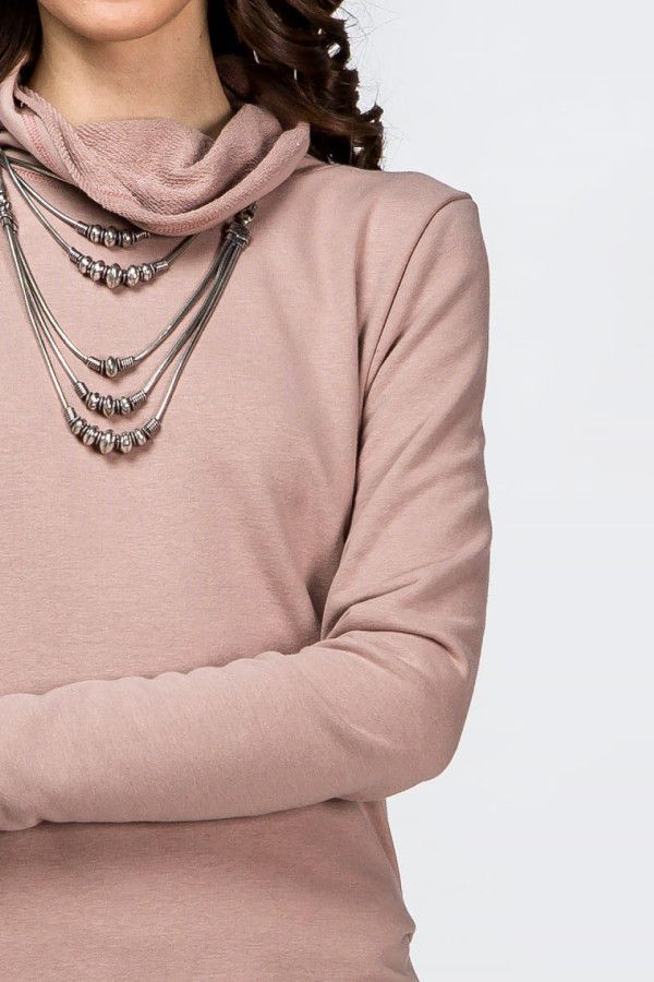 Теплое длинное платье Асаи