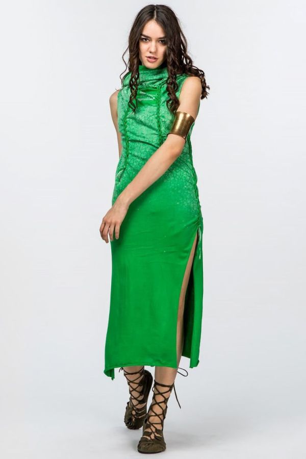 Платье с капюшоном Тара