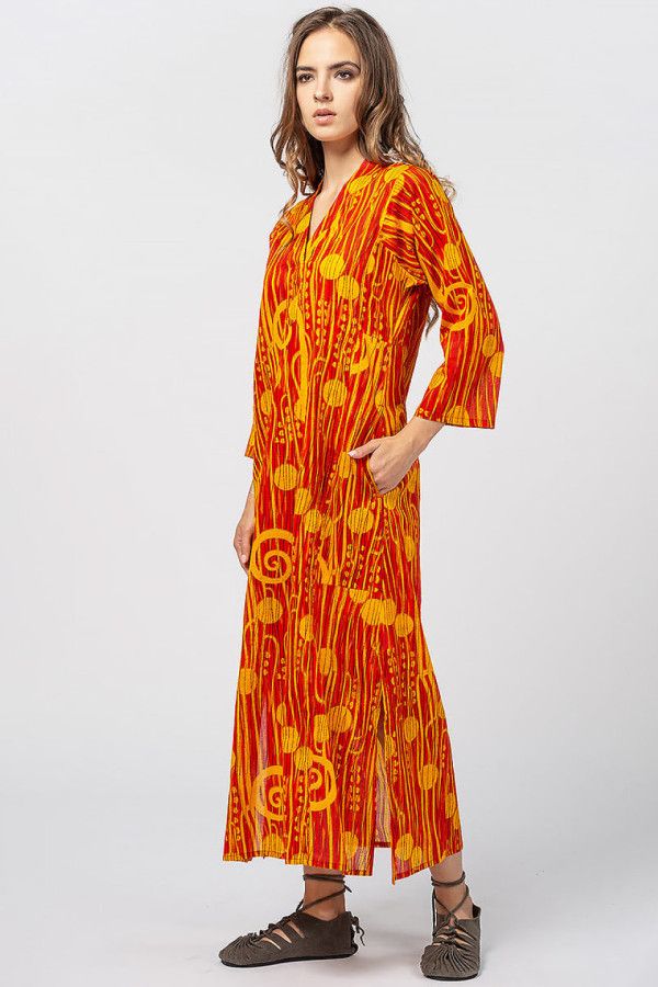 Оранжевое платье Мирах