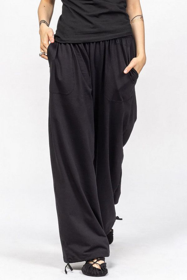 Черные штаны для йоги Арундо