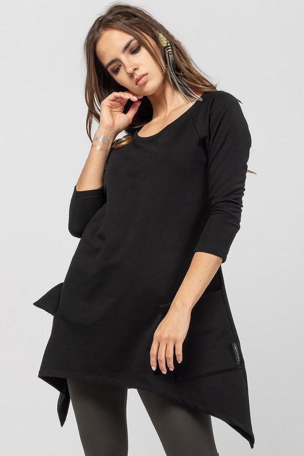 Женская черная туника Меридиана
