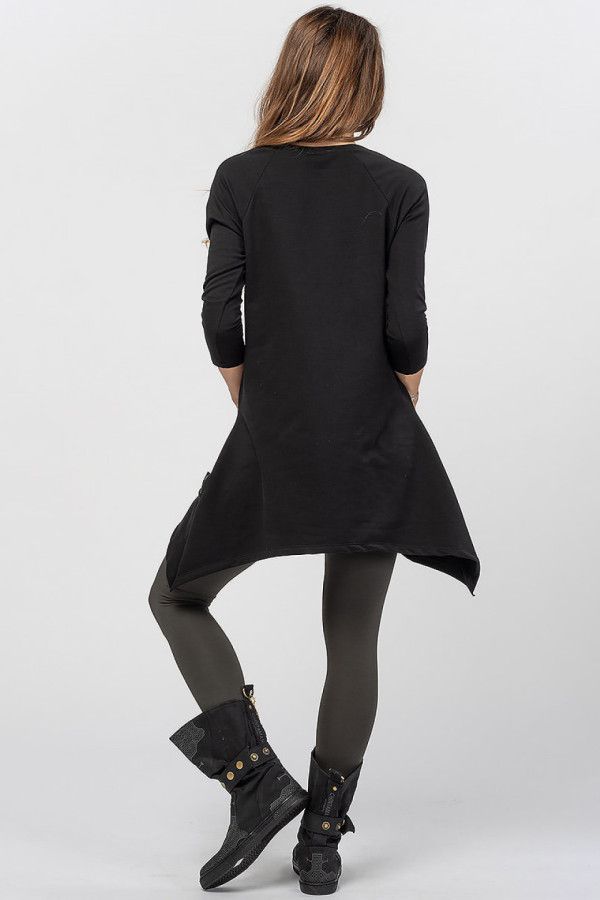 Женская черная туника Меридиана
