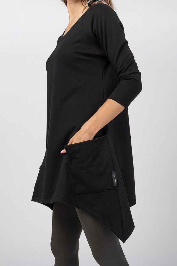 Женская черная туника Меридиана