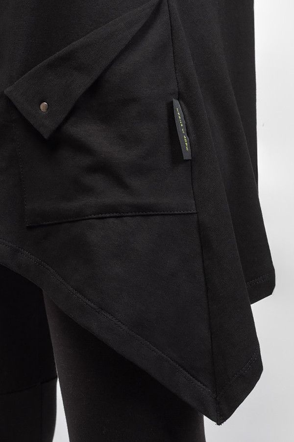 Женская черная туника Меридиана