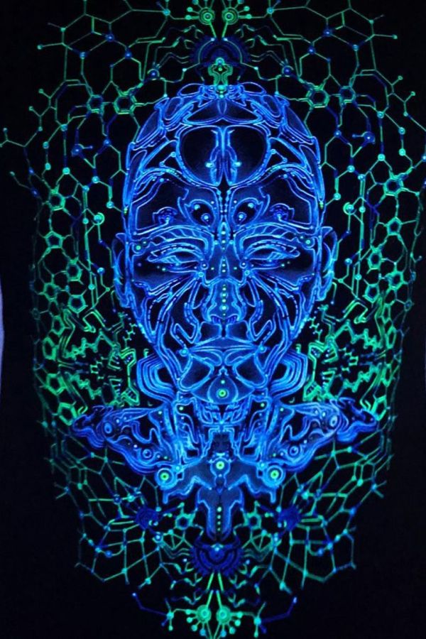 Авторская кофта с капюшоном «Robotic»