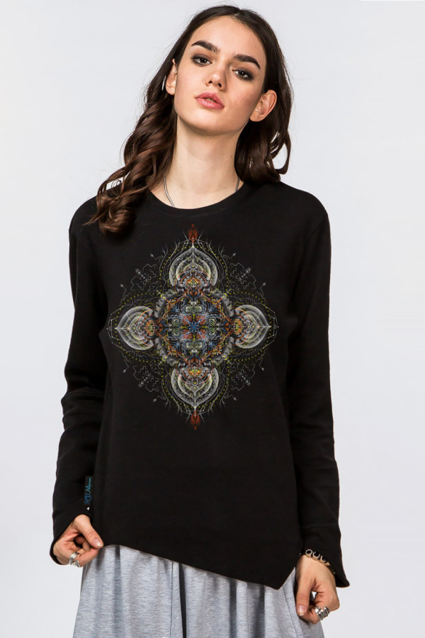 Женская кофта с принтом Mandala