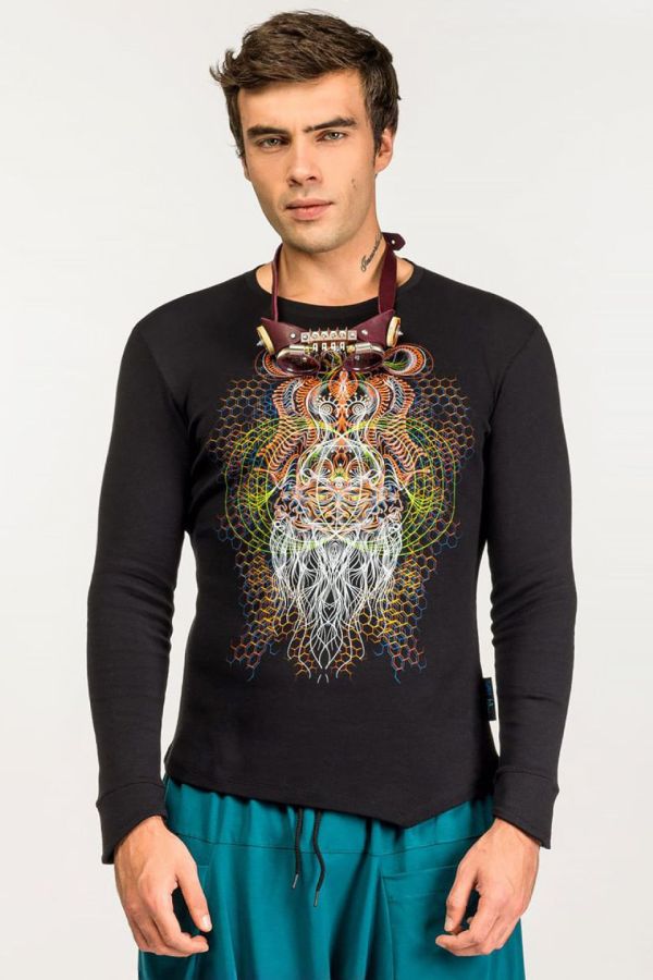 Мужская асимметричная кофта Брахма