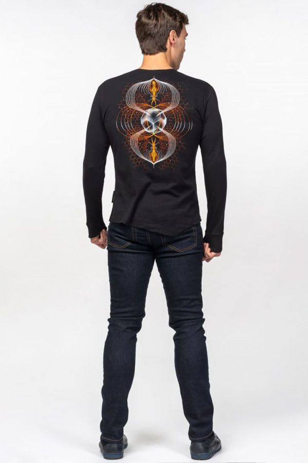 Мужская асимметричная кофта Брахма