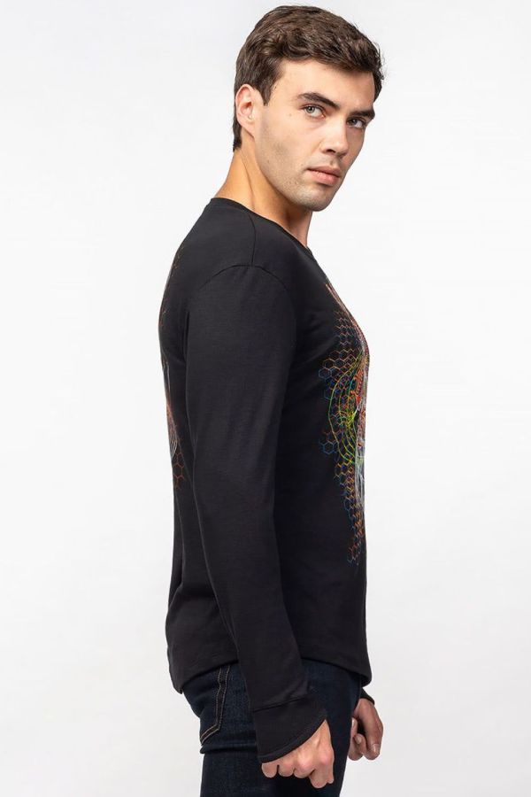 Мужская асимметричная кофта Брахма