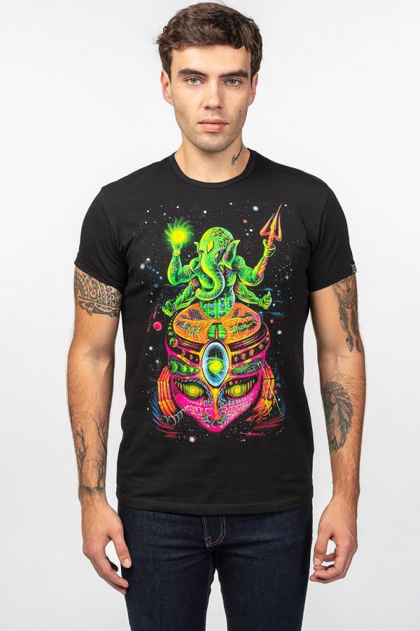 Мужская футболка «Trance Ganesha»