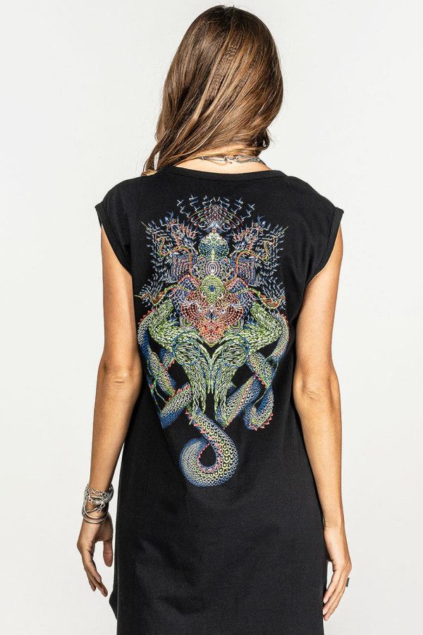 Платье черное Тайгета