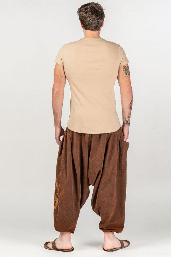 Мужская однотонная футболка Мегасфен