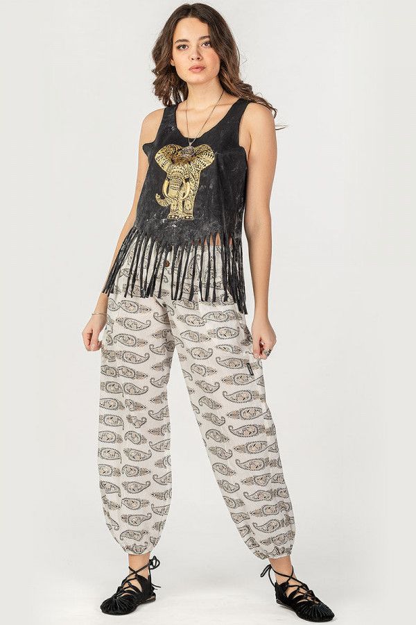 Восточные штаны для йоги Аралия