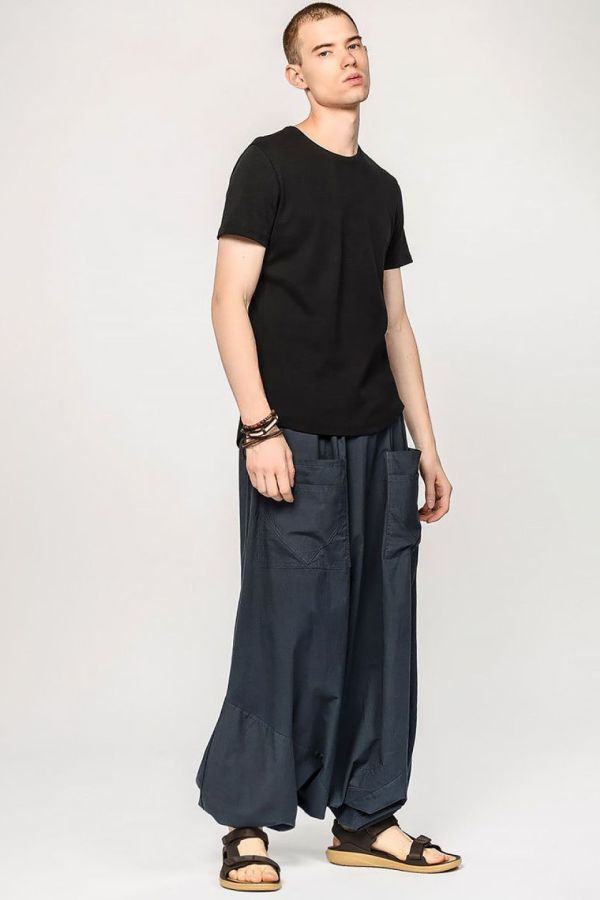 Мужская однотонная футболка Фейхоа