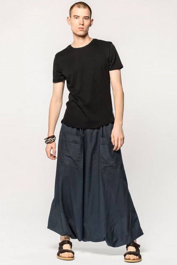 Мужская однотонная футболка Фейхоа