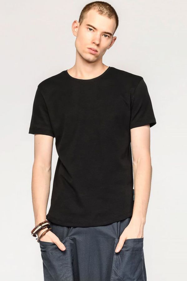 Мужская однотонная футболка Фейхоа