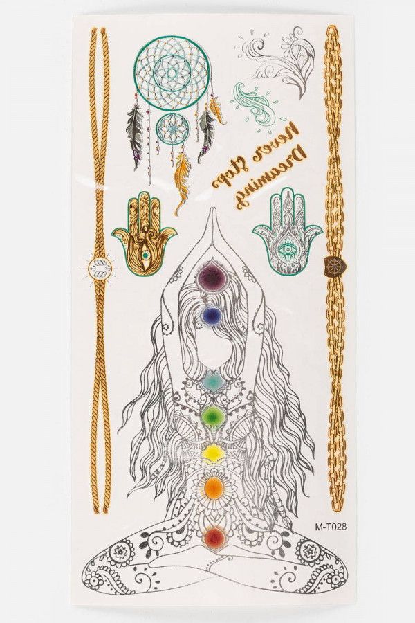 Временные татуировки Маниок