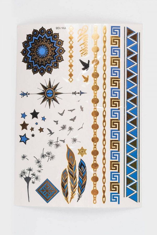 Переводные тату Восточный колорит