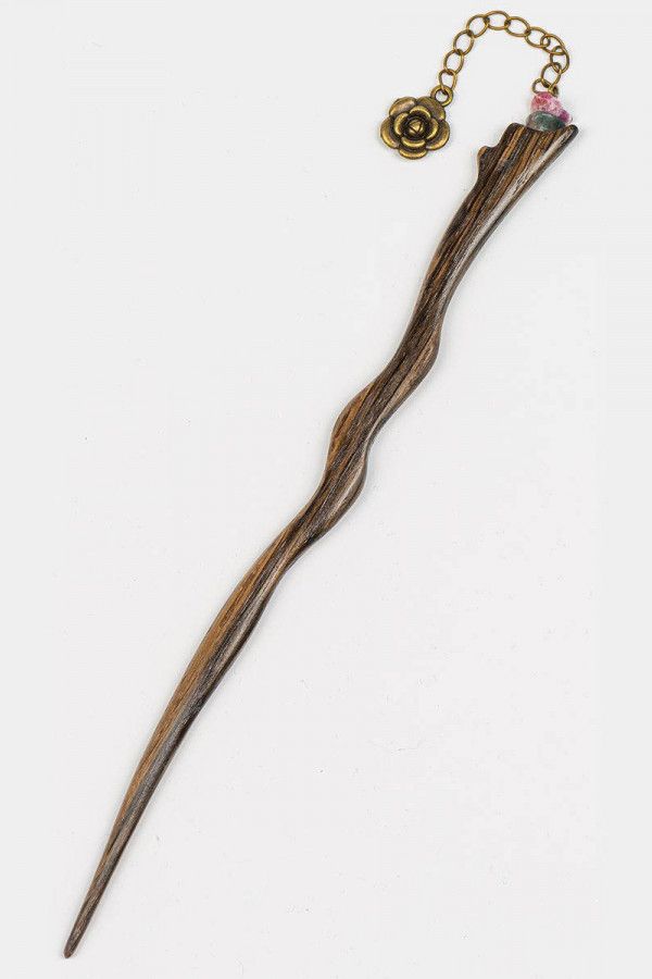 Деревянная спица для волос Эвкомис