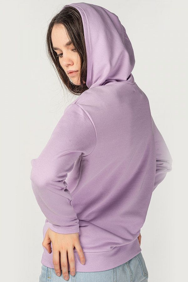 Лиловая толстовка с капюшоном Ахангама