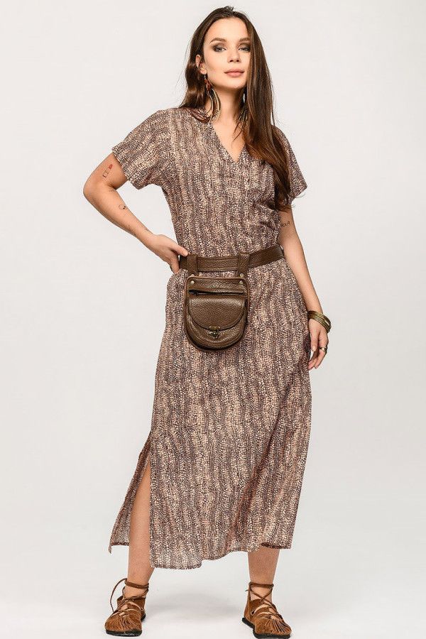 Платье с разрезами по бокам Албани