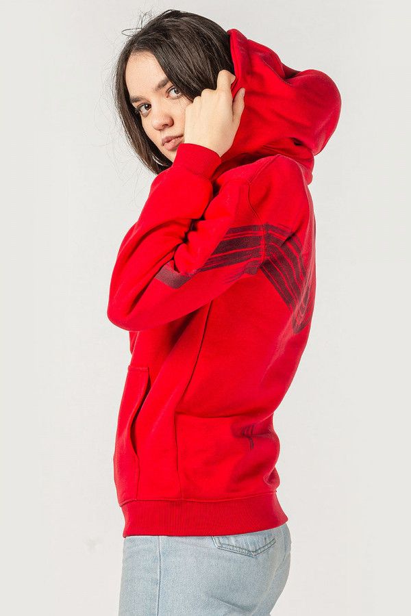 Красная женская толстовка Суалоцин
