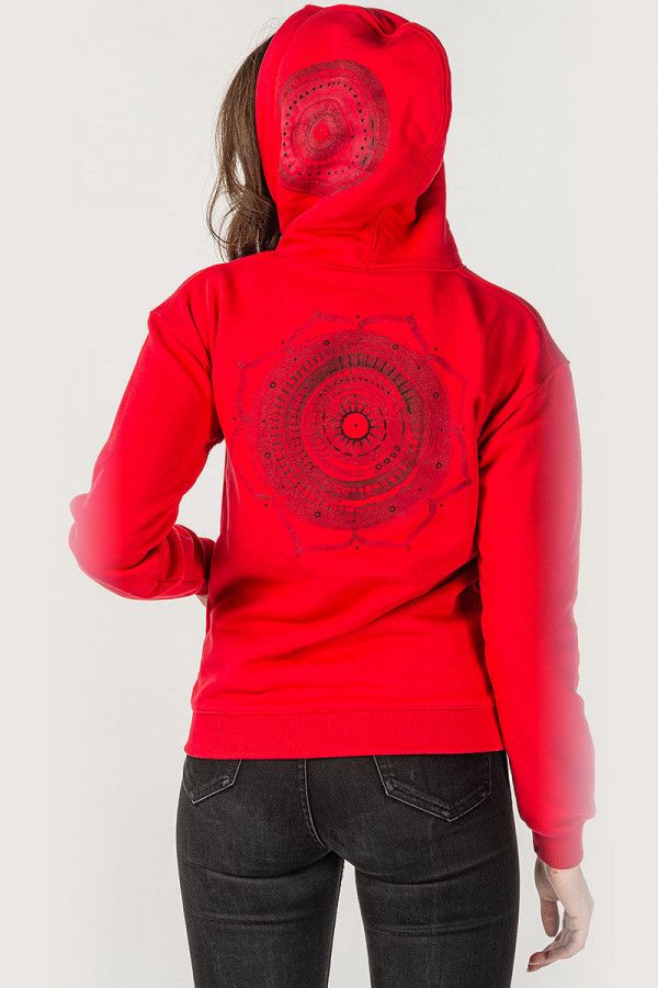 Женская авторская кофта кенгуру Аяваска